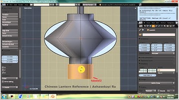 Modeling the Medium LOD for a Chinese Lantern