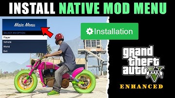 How to Install Native Mod Menu (2025) GTA 5 Enhanced Mods 🔥