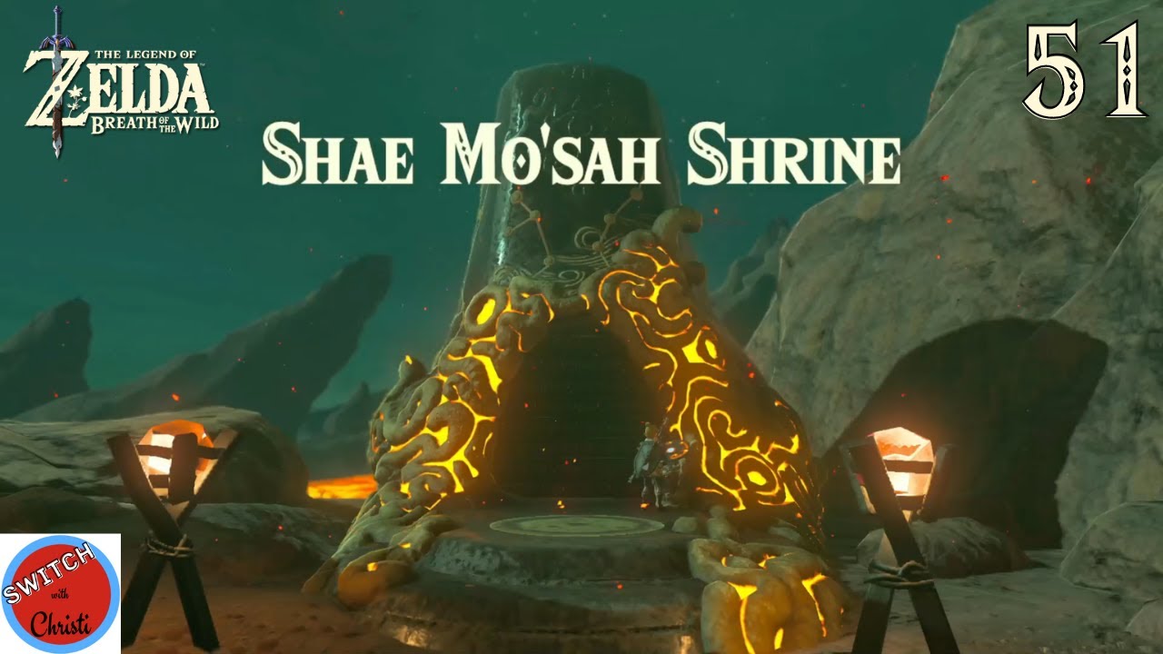 Shae Mo'sah Shrine - Swinging Flames - Breath of the Wild