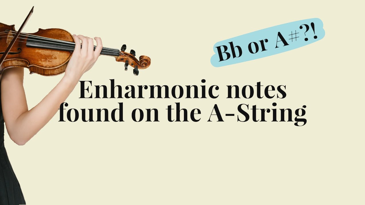 Enharmonic Notes on the A-String