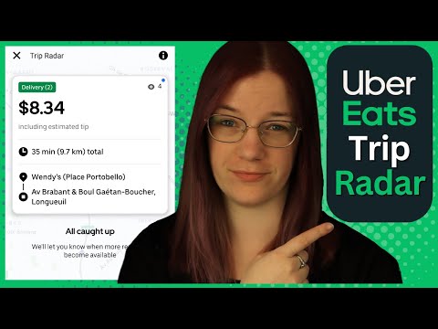 This Is How Trip Radar With Uber Eats Works | Uber Eats Trip Radar Walk Through