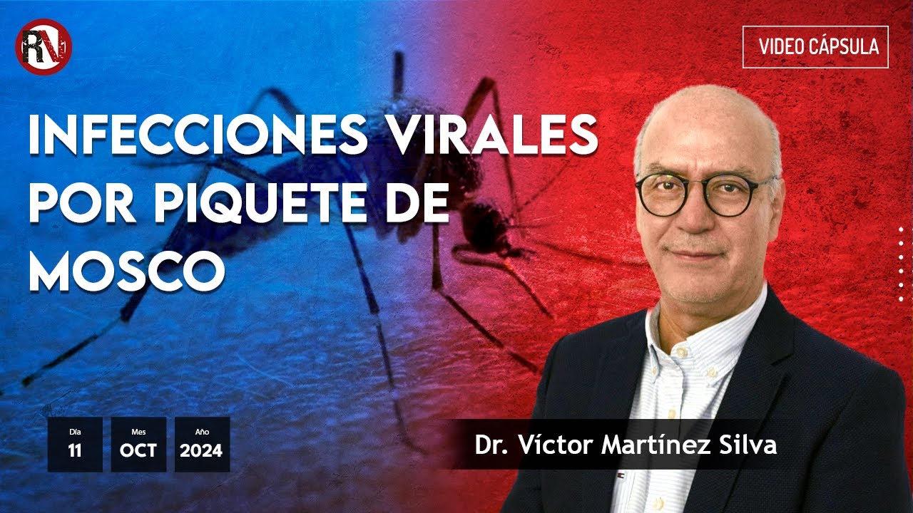Infecciones virales por piquete de mosco - #VideoOpinión Dr. Silva