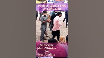 Young Drs.SHL Protest Against PMC-NLE At SIMS,Lahore // Protest For Nmdcat 2021 Students/PMC Failure