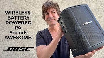 WIRELESS, BATTERY POWERED PA SYSTEM - Bose S1 PRO +