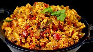 अगर आपके खाने की सब करते है बुराई तो इस नई पनीर भुर्जी को करो ट्राई | Unique Paneer bhurji Recipe