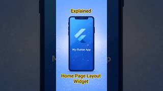 Flutter Home Screen Step by Step #flutter #tutorial