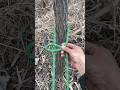 How to Tie The Most Useful Rope Hack (Quick Release Hack) #lifehacks #outdoorlife #diy