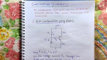 Biasing using Compensation Techniques