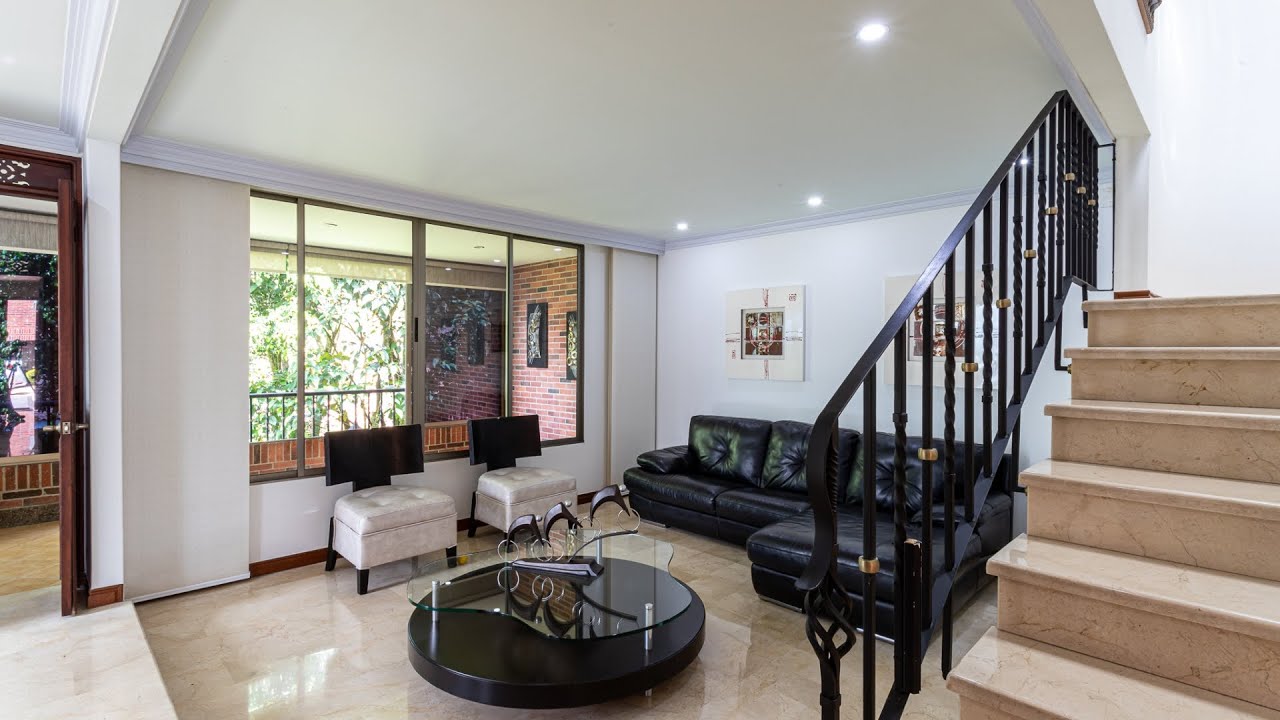 Large 3Level House With Private Garden in El Poblado, Medellin for