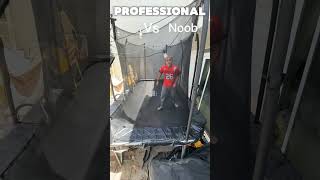 professional vs noob flips subscribe for a cookie