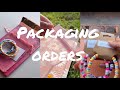 packaging orders clay beads/beaded jewelry compilation half of each :)
