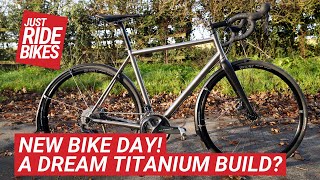 My new Enigma Etape titanium winter bike. Have I made the right choice