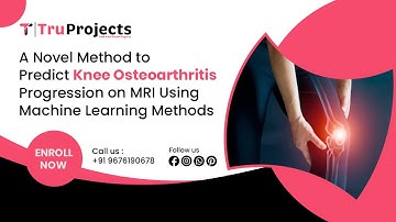 A NOVEL METHOD TO PREDICT KNEE OSTEOARTHRITIS PROGRESSION ON MRI USING MACHINE LEARNING METHODS