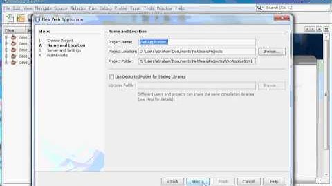 tutorial java netbeans 7.2.1 nuevo proyecto web