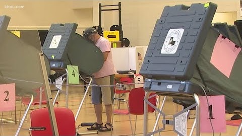 Early voting starts today for the primary runoff in Texas