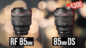 Canon RF 85mm 1.2 DS — LIGHT vs. LOOK?