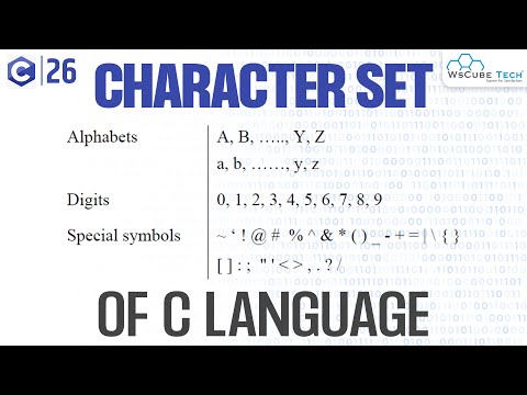 वीडियो: प्रोग्रामिंग लैंग्वेज में कैरेक्टर सेट क्या होता है?