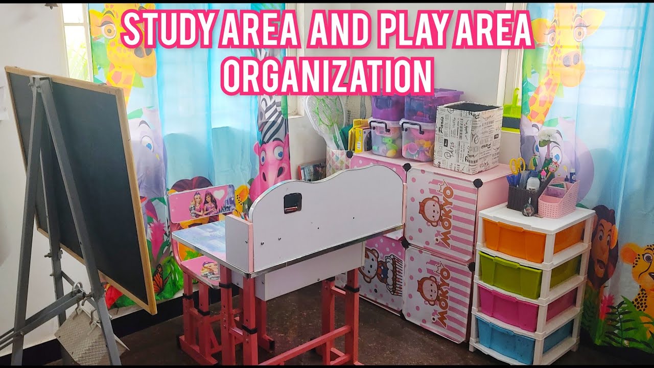 Study and Play area organization ideas in tamil Tips to organize