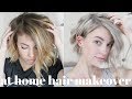 From Brassy To Platinum (kinda) | At Home Hair Transformation