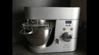 Kenwood Chef Titanium disassemble repair