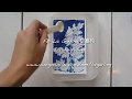 藍曬過程 Cyanotype Printing with sunlight