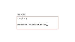 Tex to Unicode, a Chrome extension