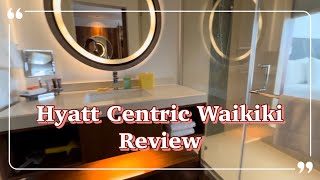 하얏트 센트릭 와이키키 비치 호텔 리뷰(룸 투어, 수영장 및 주차 정보 등ㅣHyatt Centric Waikiki Beach Review