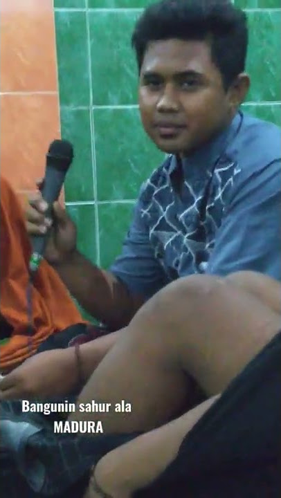 Bangunin sahur ala Madura hai ibuk bapak #sahurr #sahur #fyp