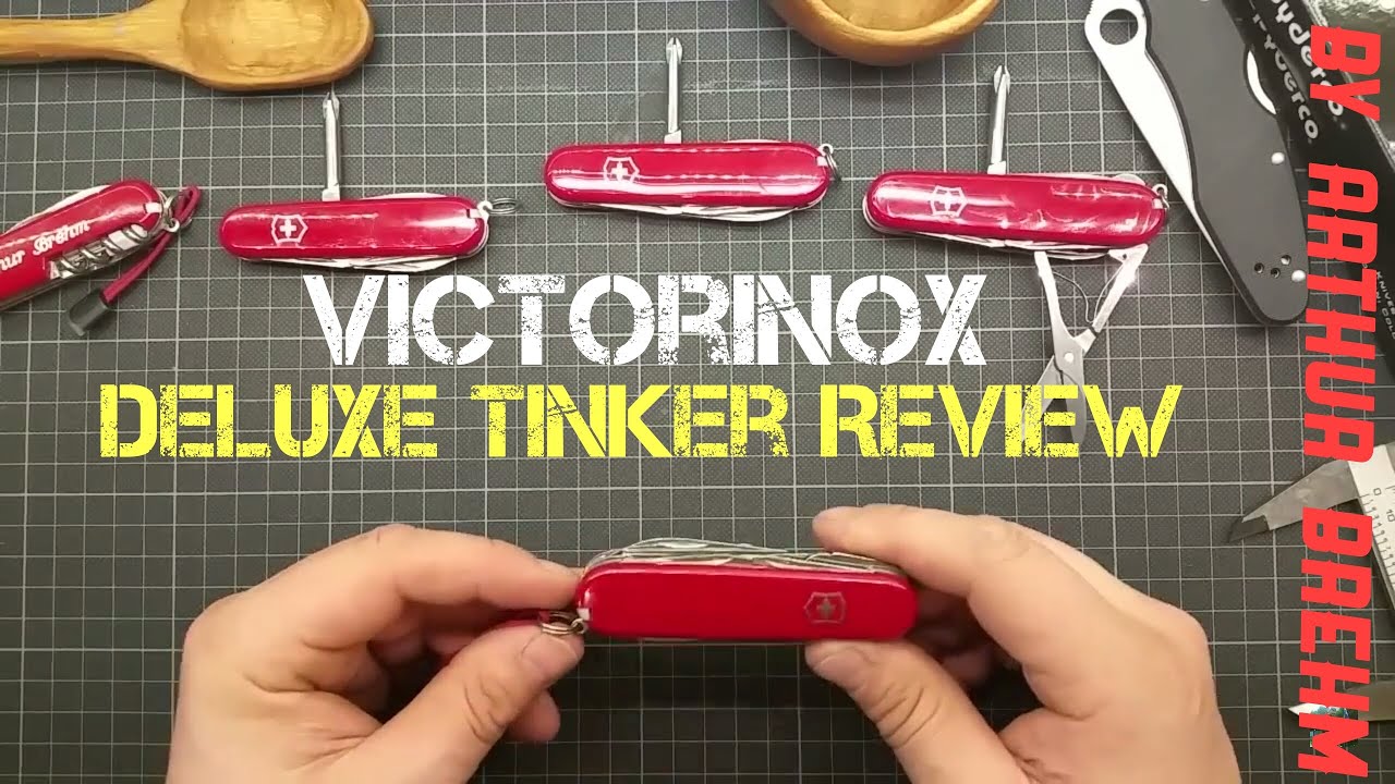 VICTORINOX DELUXE TINKER Review Deutsch fast perfektes EDc Messer