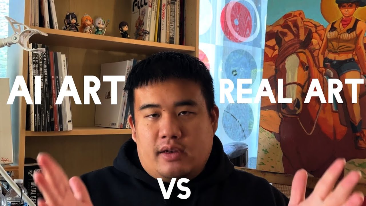 Is AI art the same as real art? YouTube