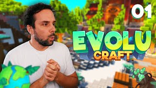 LE DÉBUT DE L'AVENTURE | Evolucraft (01)