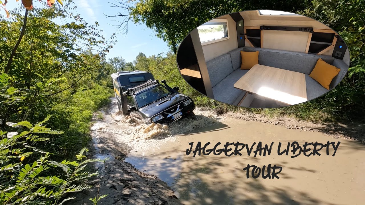 Jaggervan Liberty – Heavy Duty Offroad Overland Caravan Tour