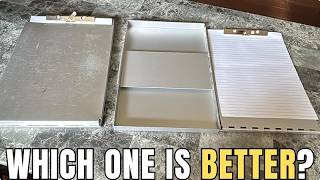 Which one is better for on the go work  Side hinge vs storage box