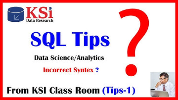 Incorrect syntax near — Spotting Tiny Mistakes in SQL || SQL || How