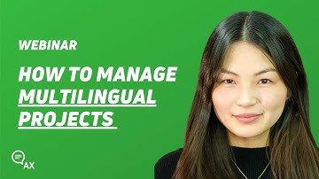 How to Manage Multilingual Automated Content Generation Projects with AX Semantics | Webinar