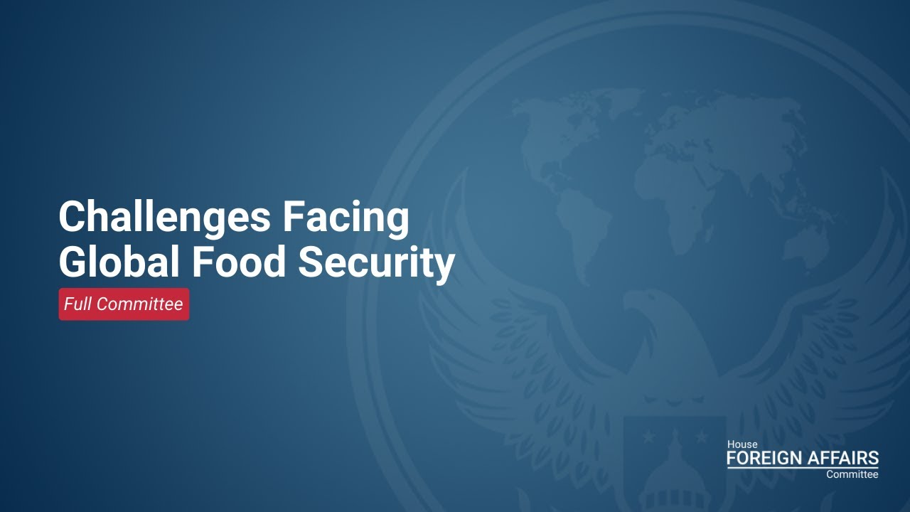 Challenges Facing Global Food Security YouTube