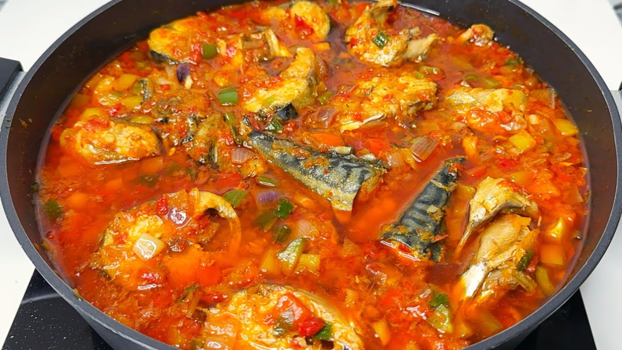 MACKEREL FISH SAUCE | Easy and Flavorful Nigerian Fish Sauce Recipe