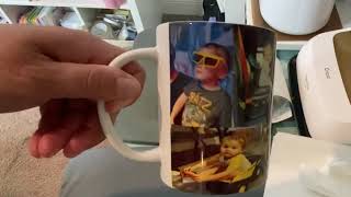 How to put photos on a coffee mug