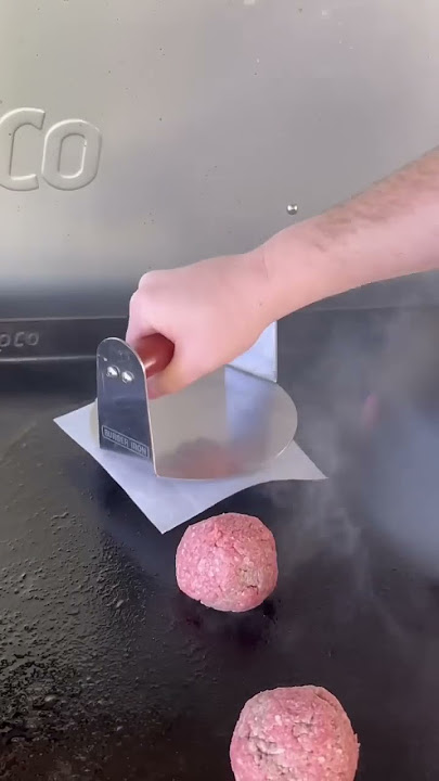 Wagyu Beef Tallow Smash Burgers | Grill Nation