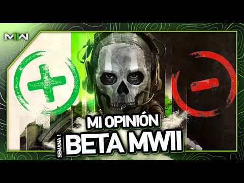 Mi OPINIÓN HONESTA sobre MWII - Semana 1 de la BETA ¿Vale la pena?