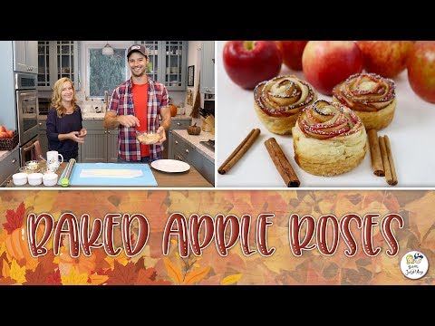 Baked Apple Roses | Baking With Josh & Ange