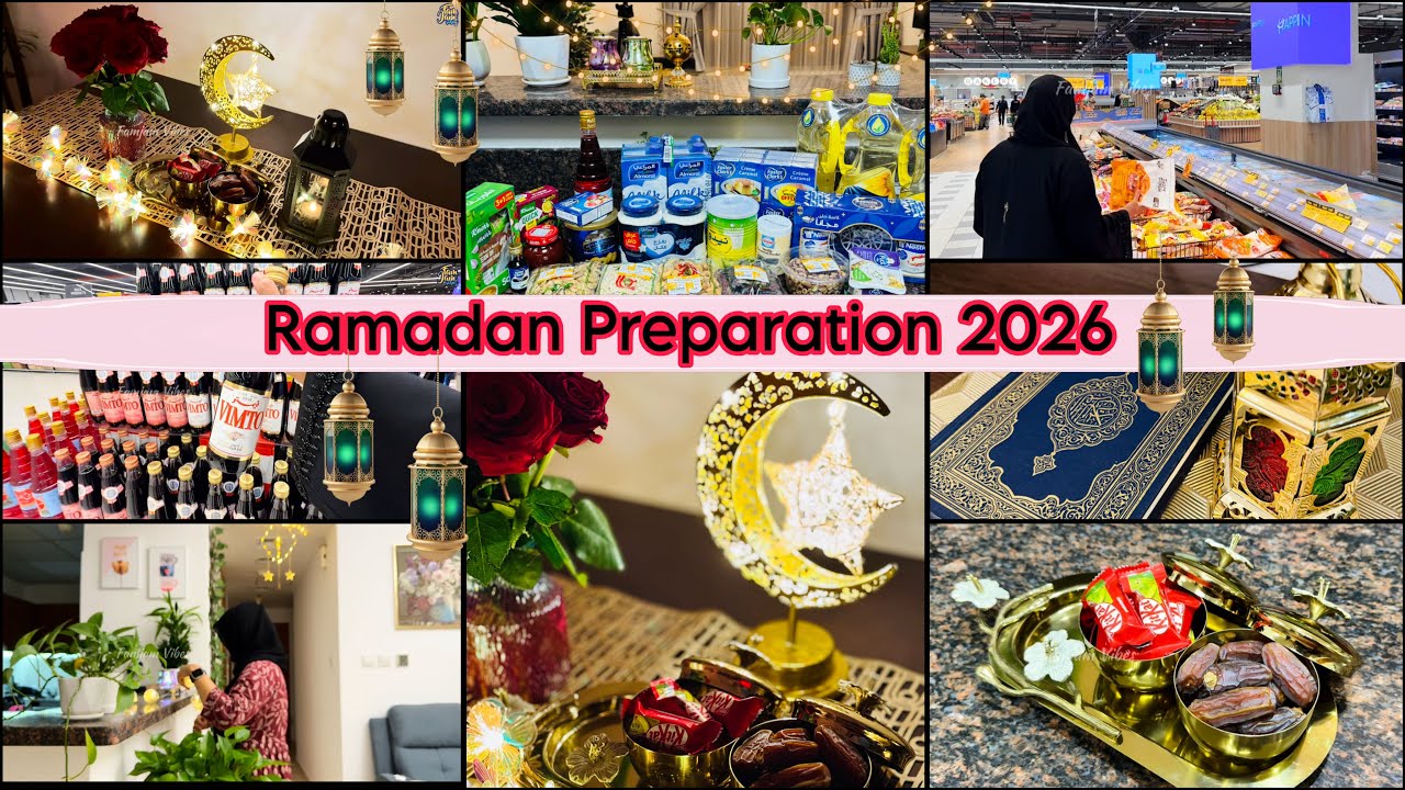 ரமழான்ல டென்ஷன் இல்லாம இருக்க நான் செய்த முன் ஏற்பாடுகள் | Welcoming Ramdan 2026 | Pre preparation 