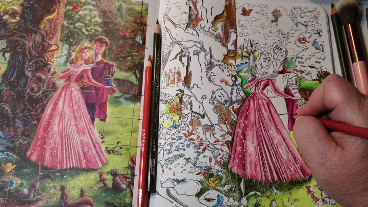 How To Color Back Lighting, Sleeping Beauty Pt 2