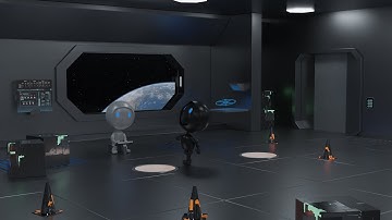 Teleporting Robots - Rokoko Perfect Loop Animation Challenge