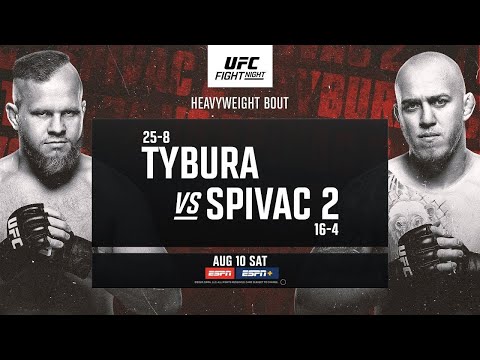 Marcin Tybura vs Serghei Spivac fight footage