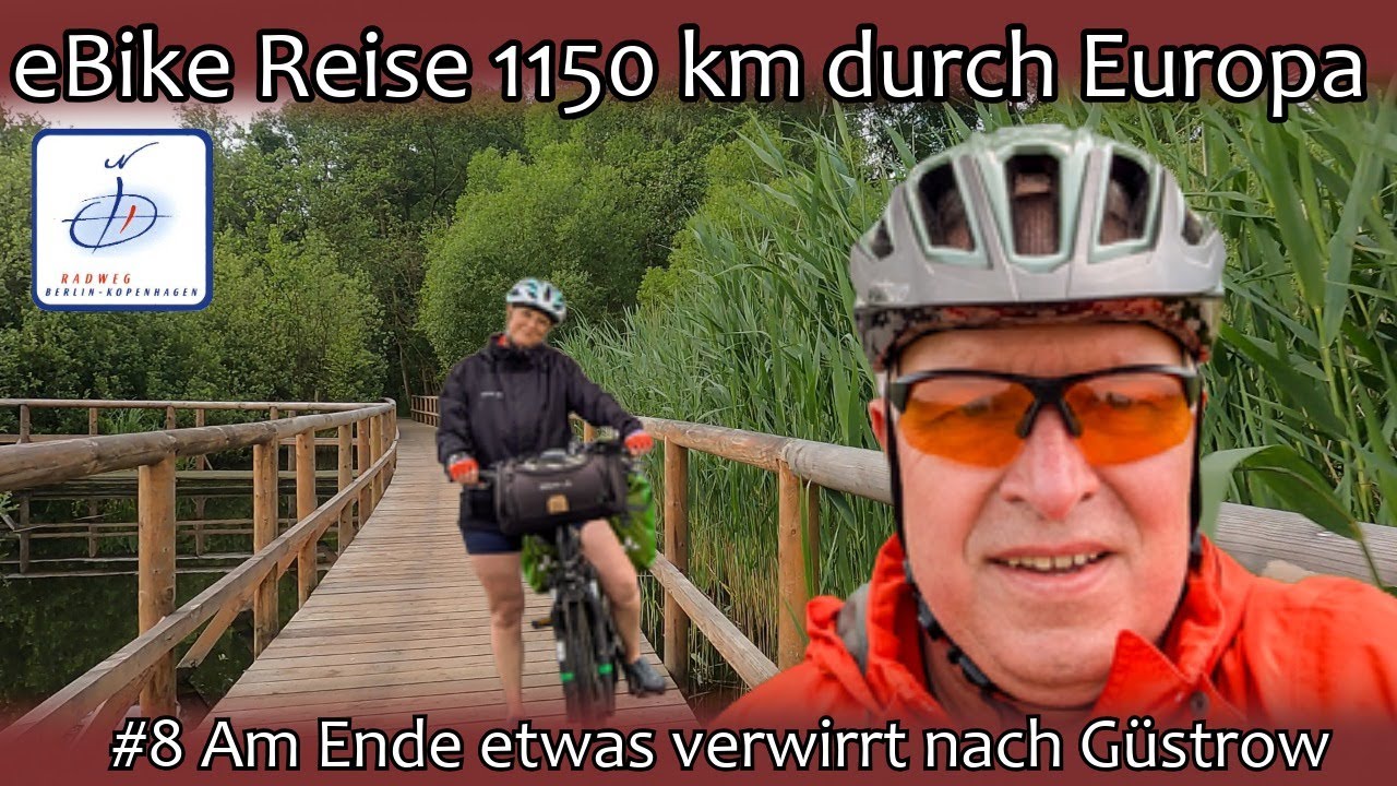 #8 Müritz raus, Mecklenburg rein – Natur pur bis Güstrow | E-Bike Radreise  Berlin - Kopenhagen