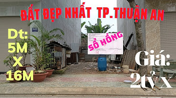 Bán lô đất, kế kdc việt sing, giá 2tỷx. kdc hiện đại, đất Tp.Thuận An, Bình Dương.