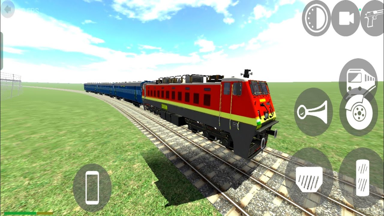 Indian bikegame 3d android games ( railway station 🚉 road 🛣️#gaming #railway #video 
