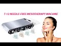 T12 needlefree mesotherapy machine beauty equipment by alvi prague