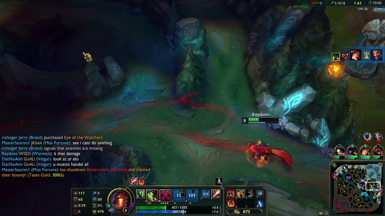 FIREFANG WARWICK | UNLEASH THE MONSTER ON THE SUMMONER'S RIFT | Raydano